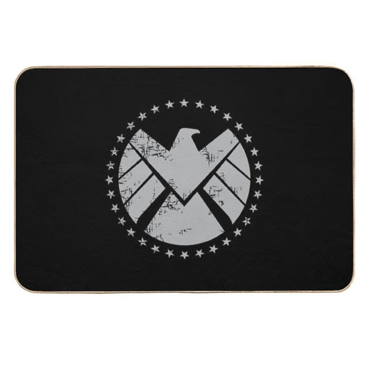 Shield Agent Training - Vintage Effect  Long-Lasting Bath Mat