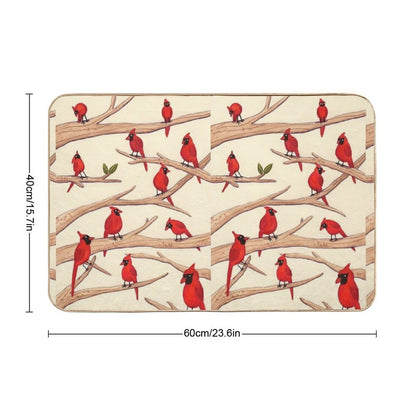 Cardinals  Non-Slip Bath Mat
