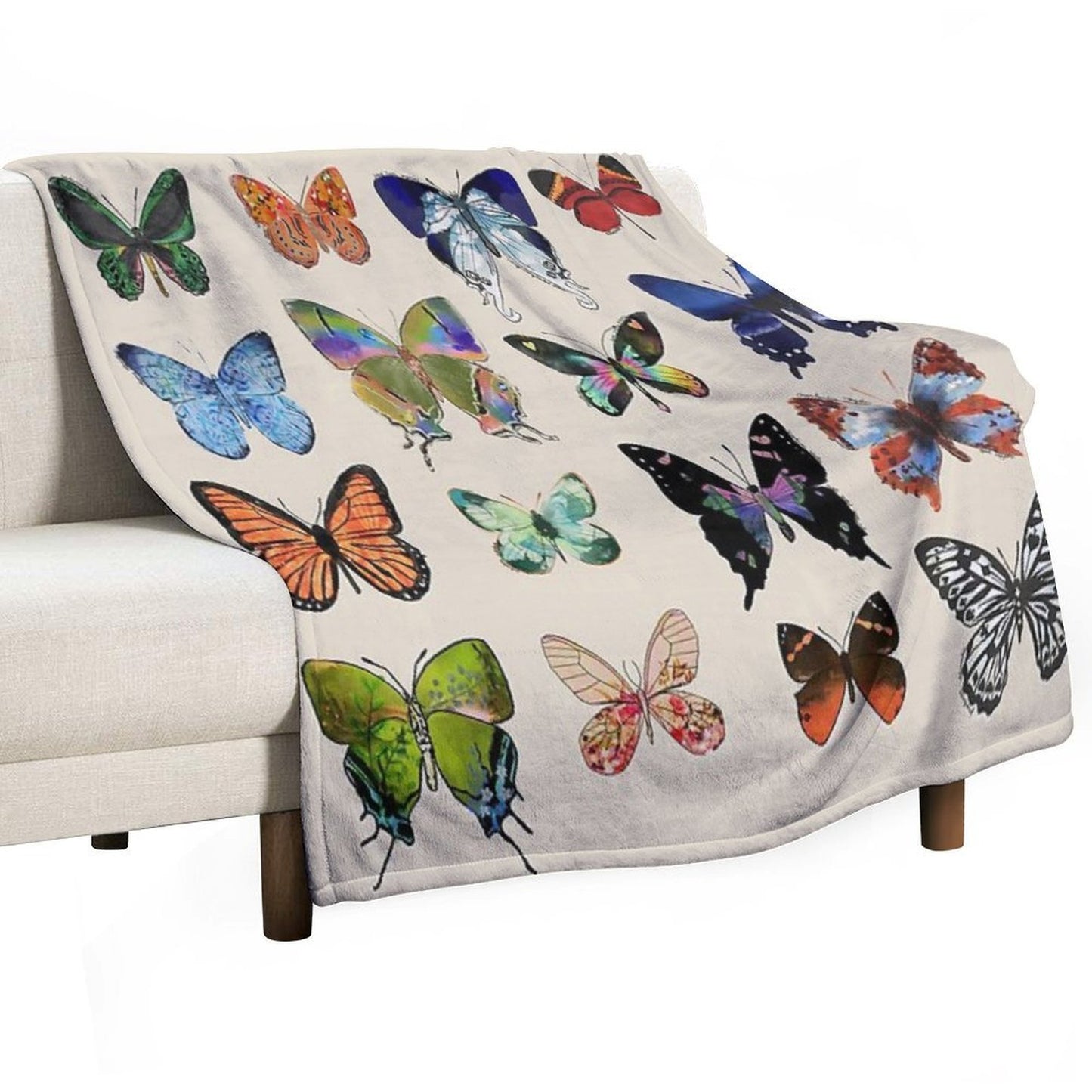 Flutterbies Versatility Throw Blanket