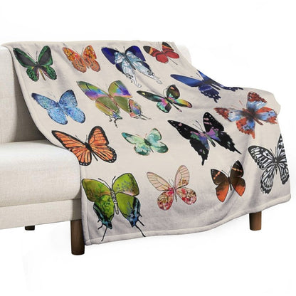 Flutterbies Versatility Throw Blanket