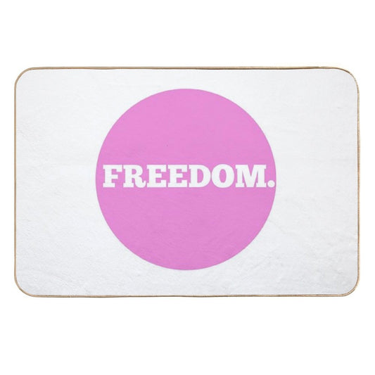 Kesha Freedom Period  Fade-Resistant Bath Mat
