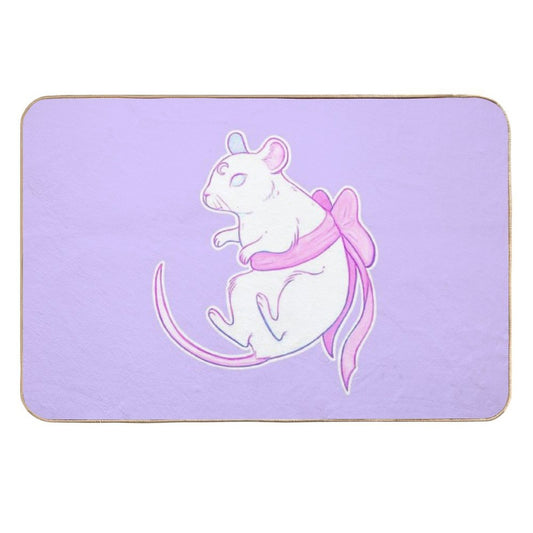 Year of The Mouse  Nikury  Easy Maintenance Bath Mat
