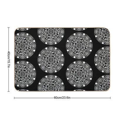 EP.  HYPNOTICSKULL III  Dirt-Trapping Bath Mat