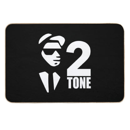 2 Tone  Slip-Resistant Bath Mat