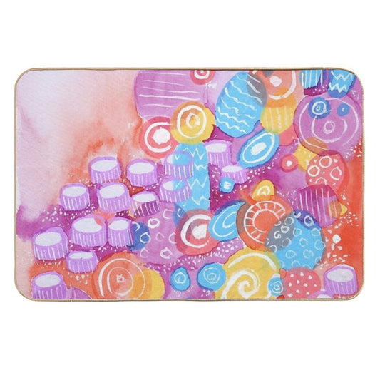 The Candy Sea  Anti-Trip Bath Mat