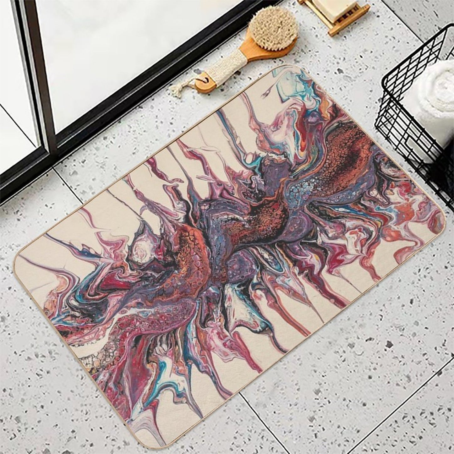 Hanging  Pet-Safe Bath Mat