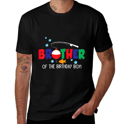 Brother of The Big One Fishing Boy First Birthday Ofishally  Moisture-wicking T-Shirt