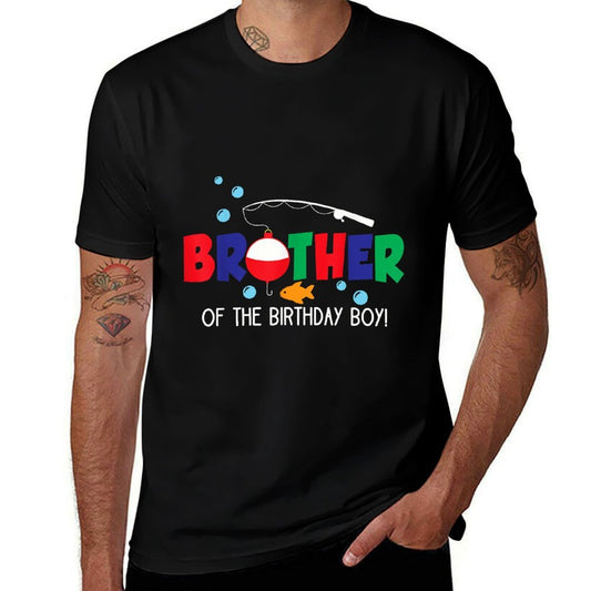 Brother of The Big One Fishing Boy First Birthday Ofishally  Moisture-wicking T-Shirt