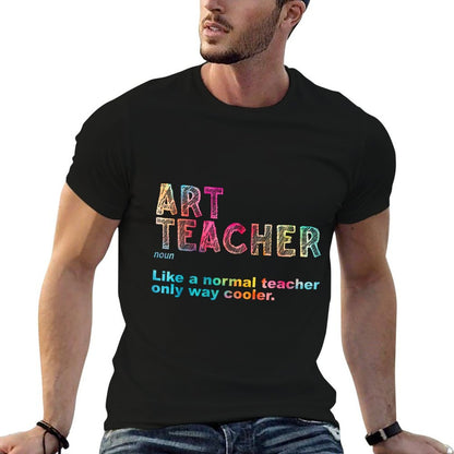 Art Teacher Design For Men Women Artist Teaching Art School  Lightweight T-Shirt