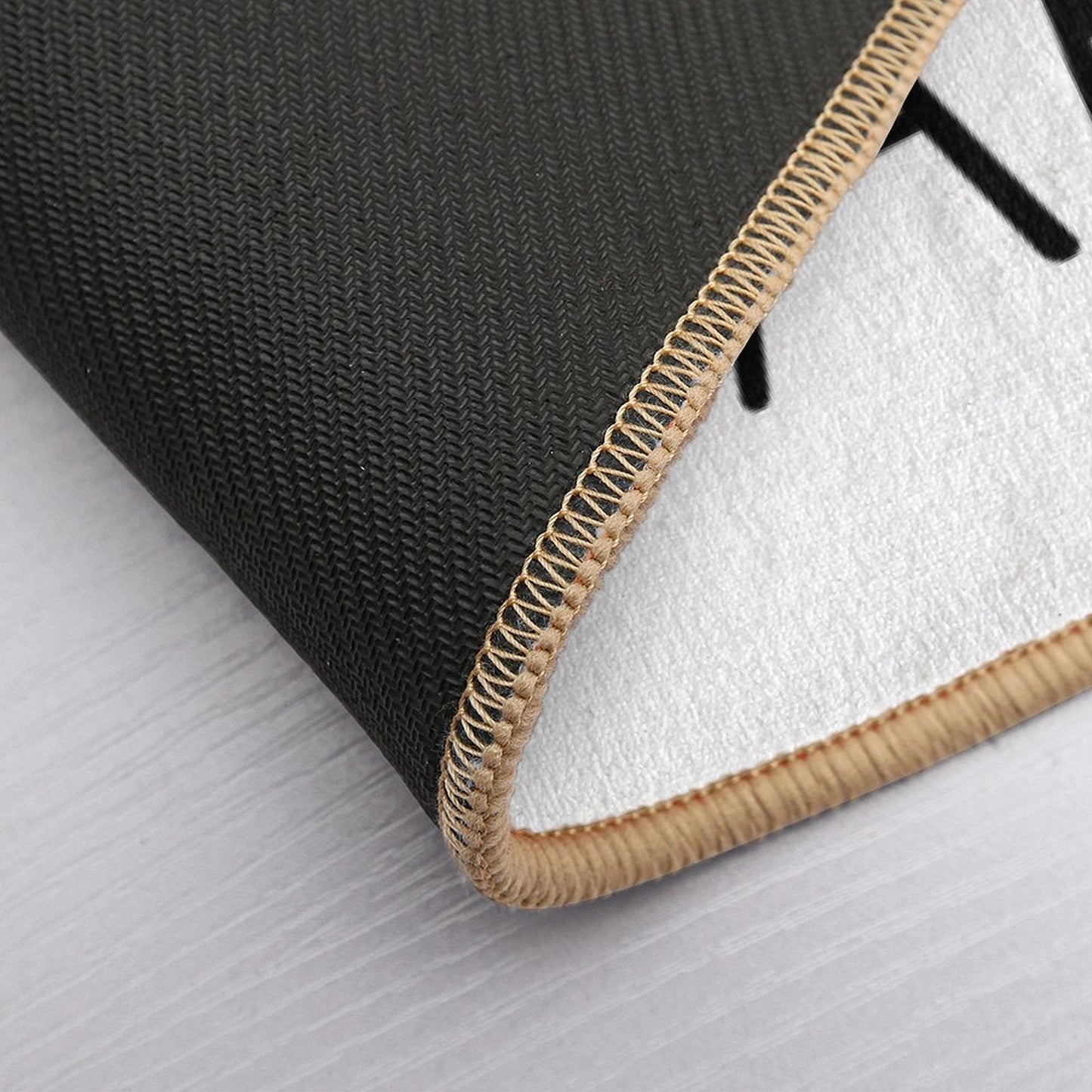 Get Naked White  Slip-Resistant Bath Mat