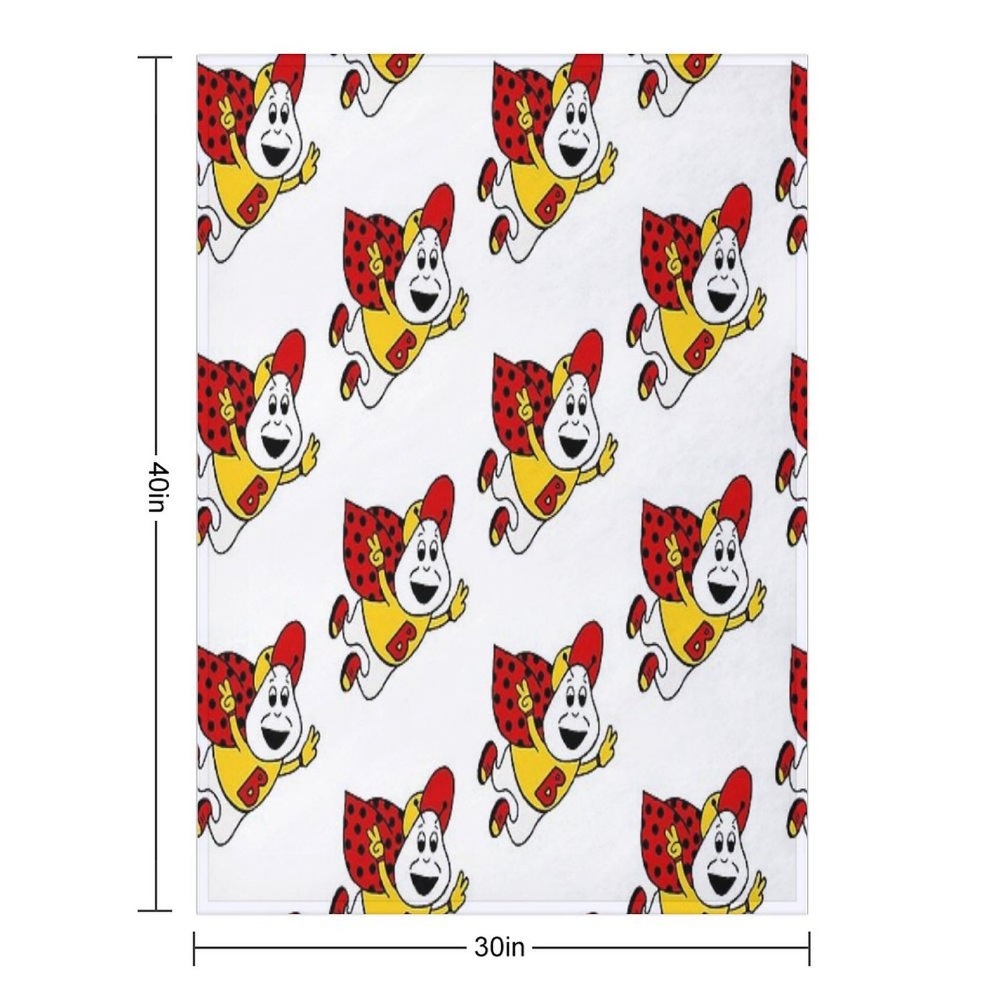 Berties Beetles Vintage Logo All-season Throw Blanket