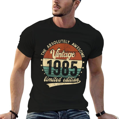 Vintage 1985 Limited Edition 40 Year Old 40th Birthday  Trendy Pattern T-Shirt