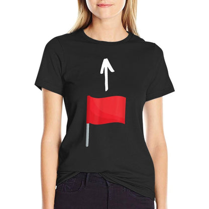 Funny Red And Toxic Traits Reds  Graphic-printed T-Shirt