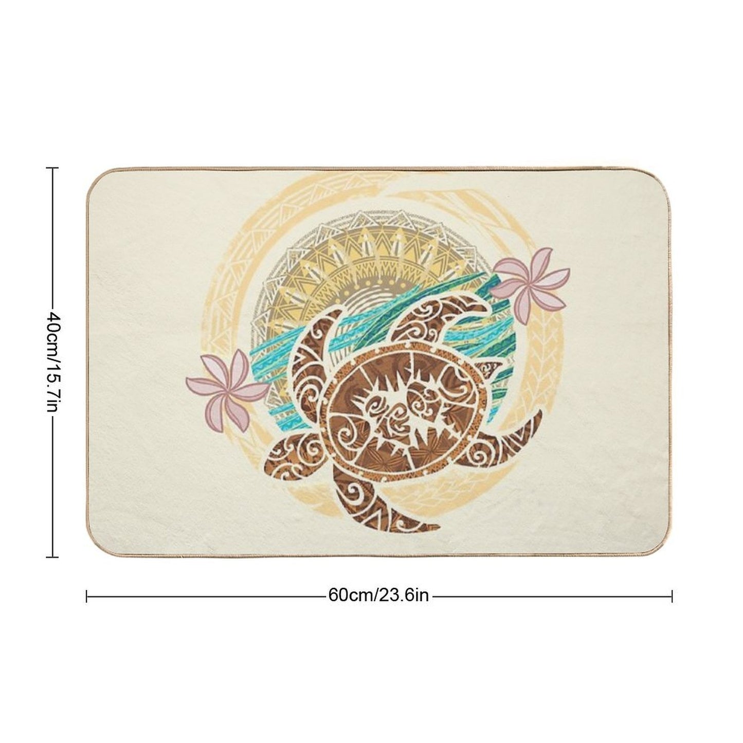 If We Tolerate This Turtle  Versatile Bath Mat