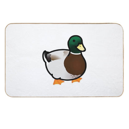 Chubby Mallard Duck  Non-Slip Bath Mat