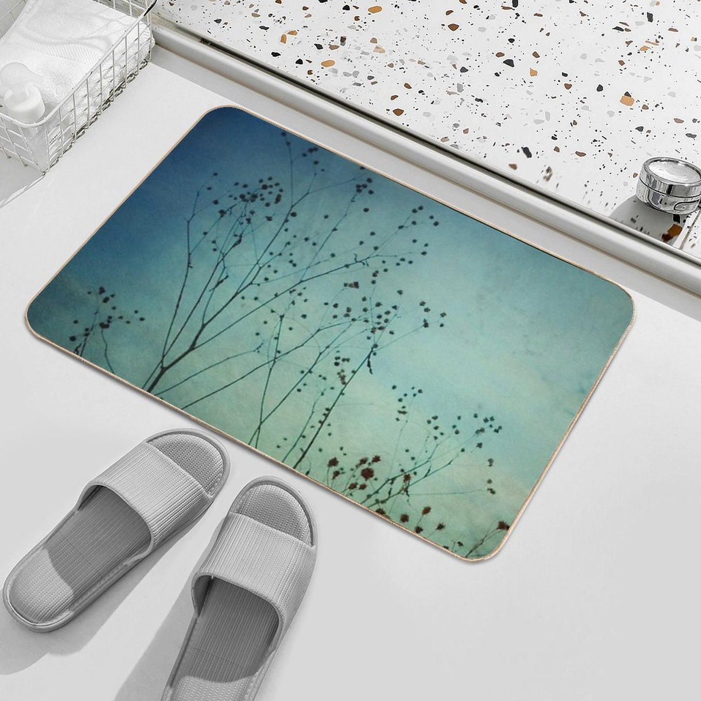 Ethereal Moment  Non-Slip Bath Mat