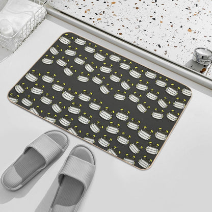 Raddle Print  Pet-Safe Bath Mat