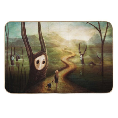 May We Pass by  Fade-Resistant Bath Mat