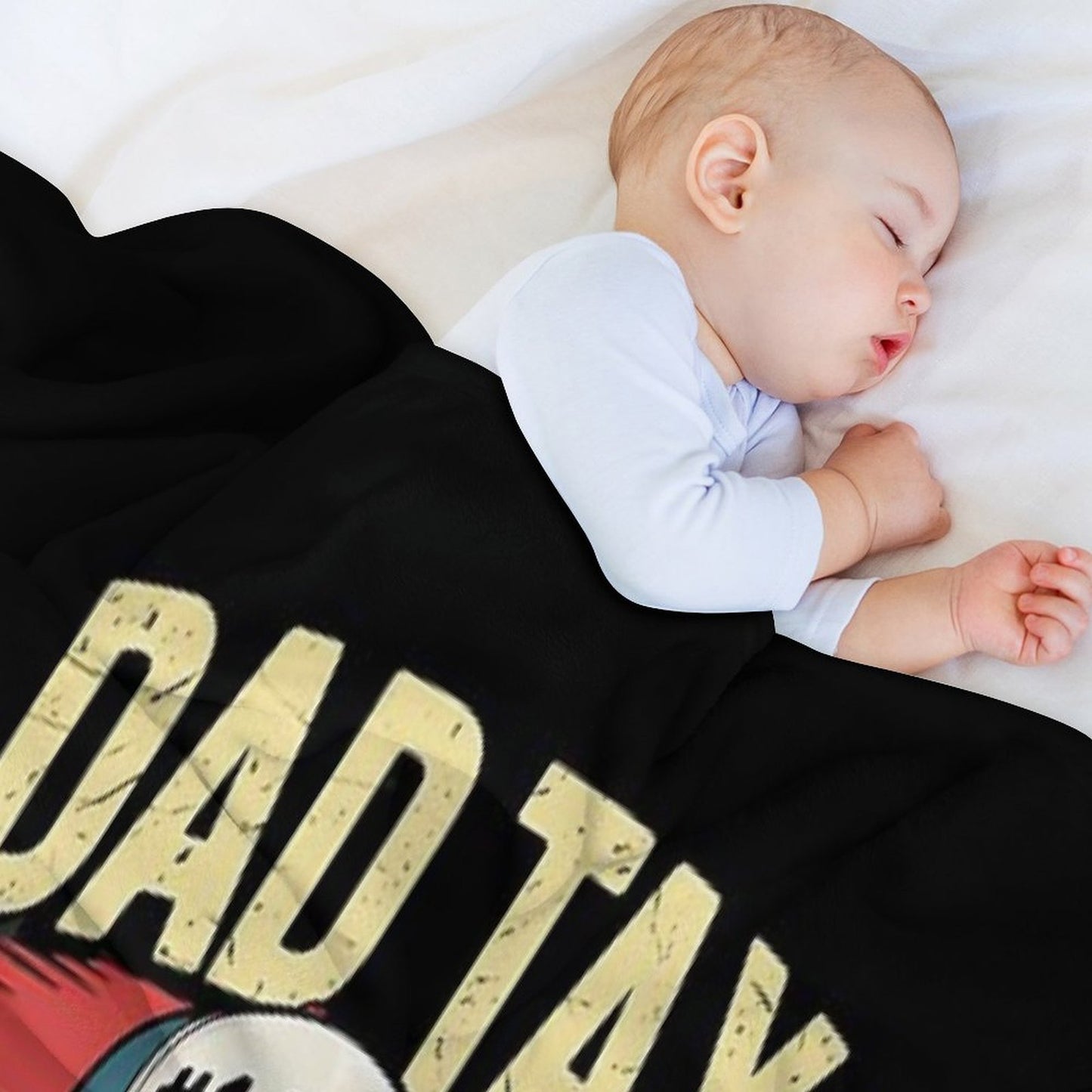 Dad Tax If I'm Buying I'm Tryin Funny Dad 4th Of July Retro Wrinkle-free Throw Blanket