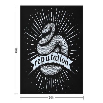 Reputation Snake Versatility Throw Blanket