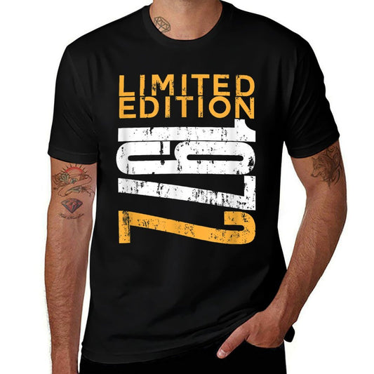 Limited Edition 1972 Vintage 50th Birthday Gift Him Her  Fade-proof Color T-Shirt