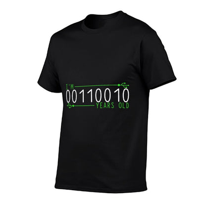 Binary Code for 50th Birthday Funny Geeky IT T-shirt  Soft T-Shirt
