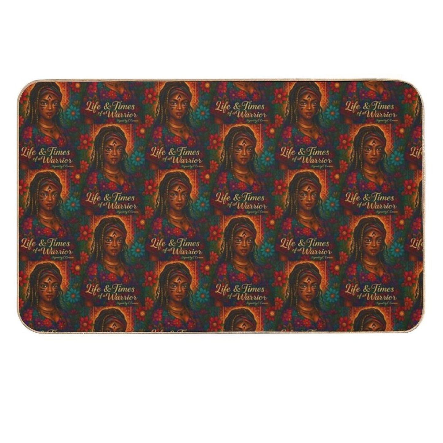 Crowned in Courage  Absorbent Bath Mat