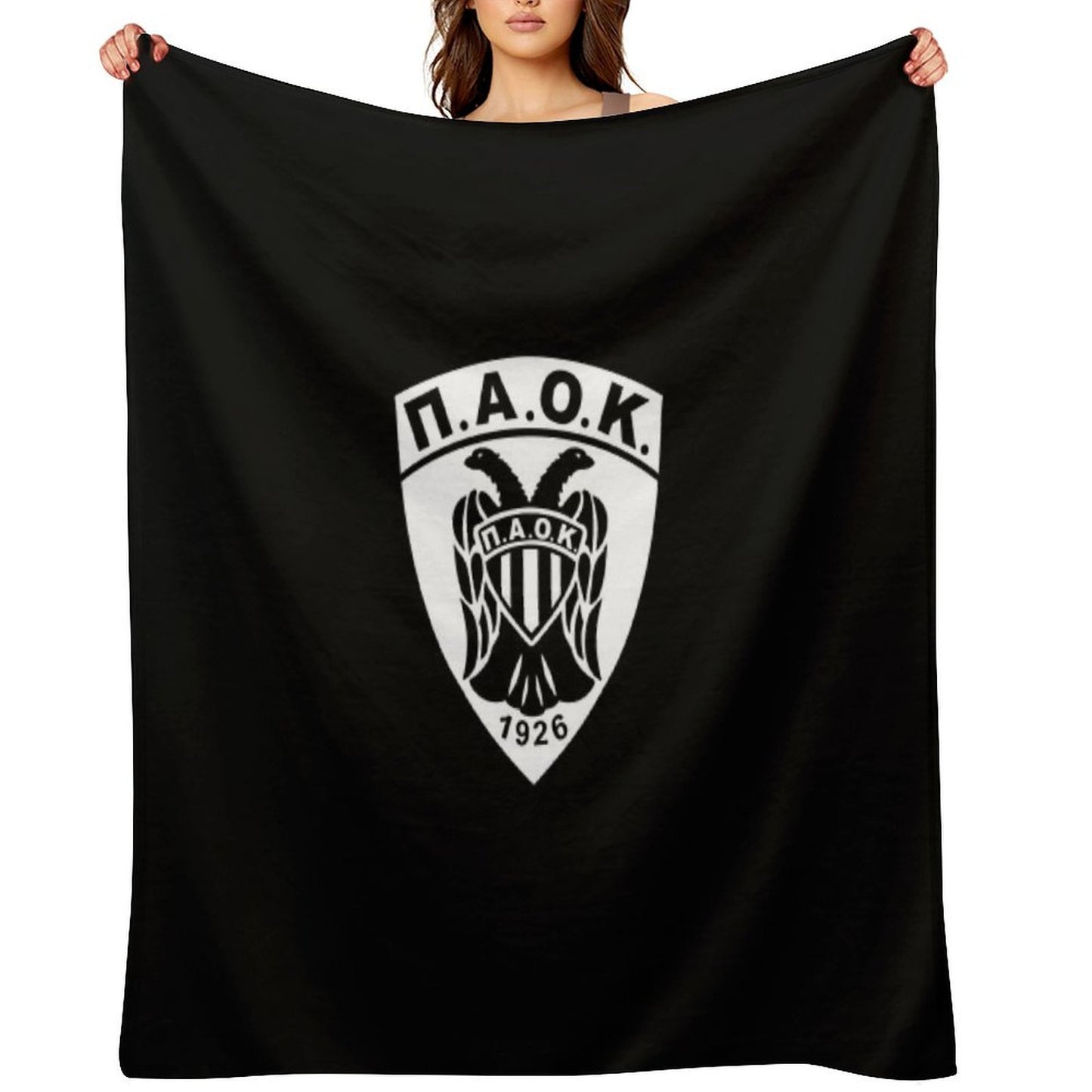 PAOK Basket Lightweight Throw Blanket