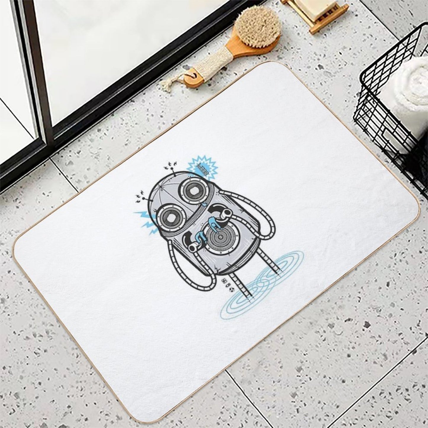 Oh Beep!  Anti-Trip Bath Mat
