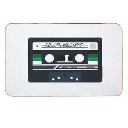 MAG 001 - Statement of Nathan Watts - Cassette  Eco-Friendly Bath Mat