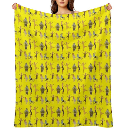 Let Her Dance Plush Throw Blanket