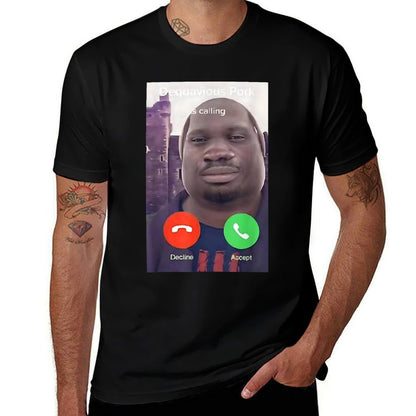 Daquavious Pork Is Calling Meme John Pork Meme  Affordable Price T-Shirt