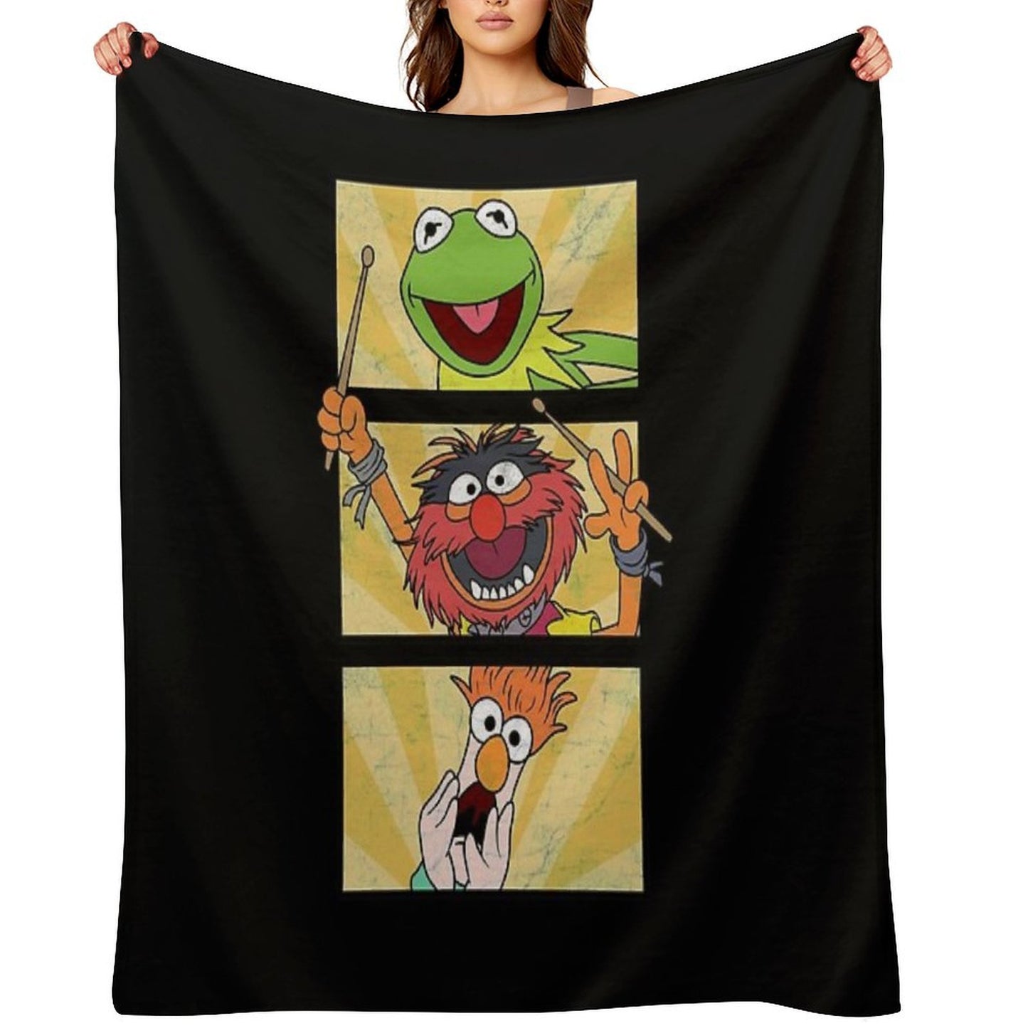 The Muppet Show Shrink-resistant Throw Blanket