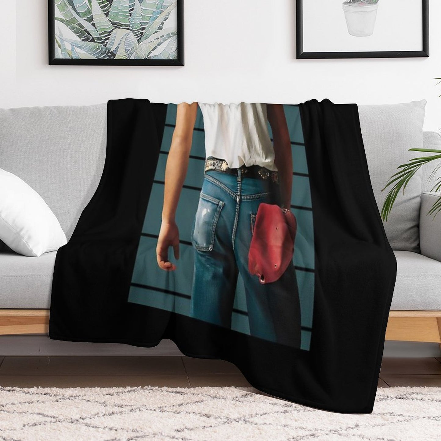 The Boss Springsteen - Bruce Springsteen Compact Throw Blanket