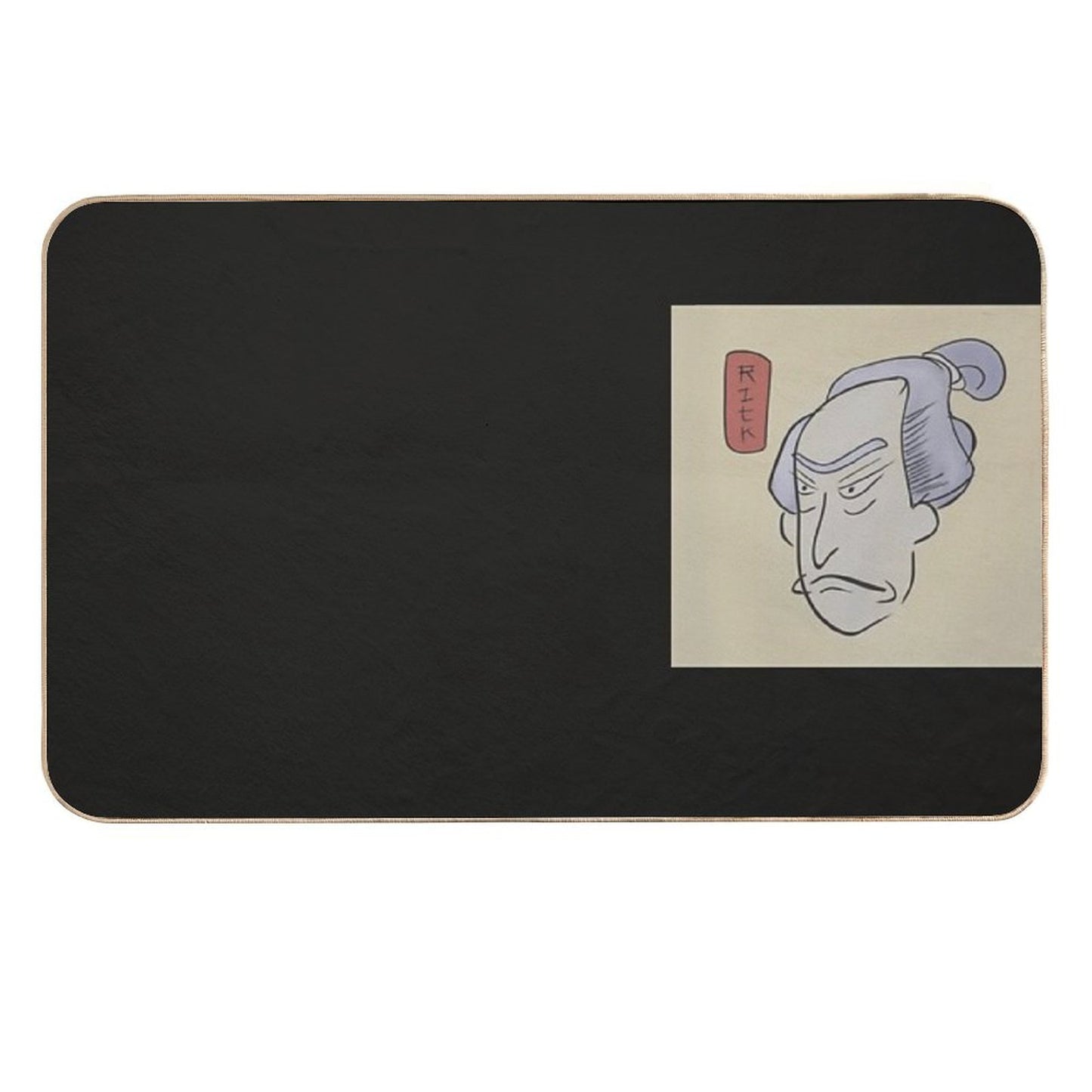 Rick Old Japan  Non-Slip Bath Mat