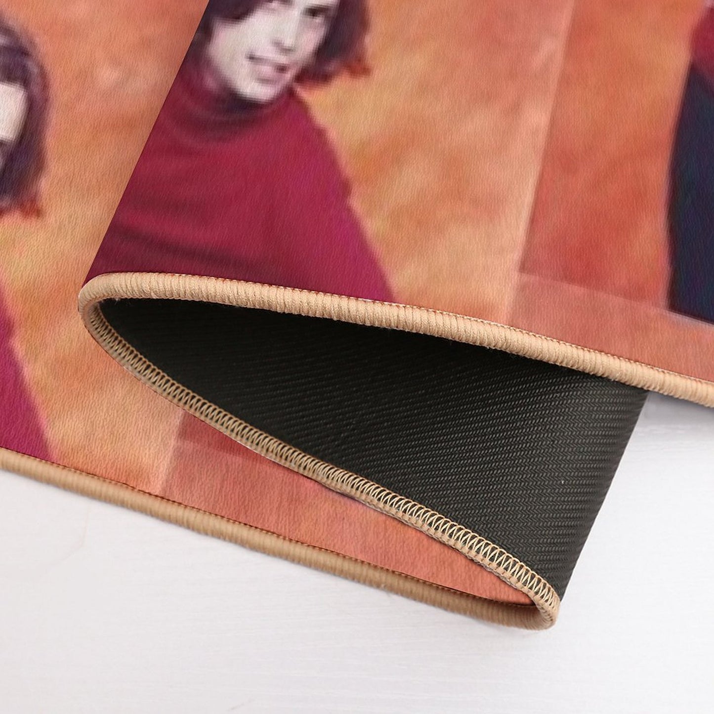 Matthew Gray Gubler  Repositionable Bath Mat