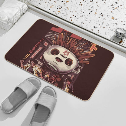 Black Magic Coffee  Stain-Proof Bath Mat