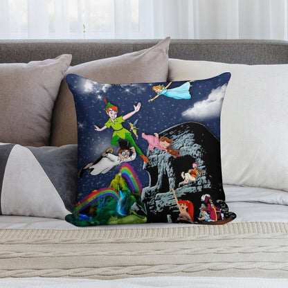 Peter Pan Soft High-Density Material Throw Pillow