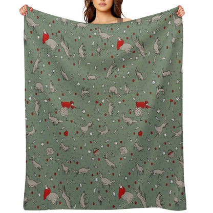 All The Wild Wolves... Durable Throw Blanket