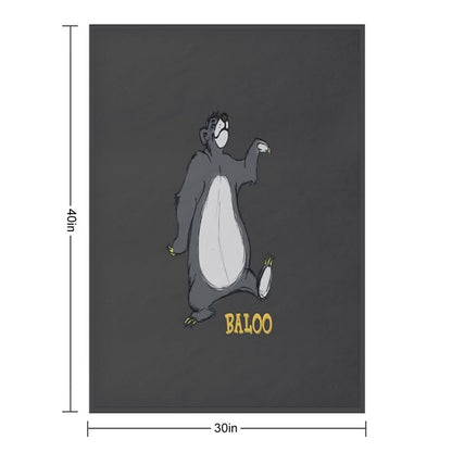 Baloo Plush Throw Blanket