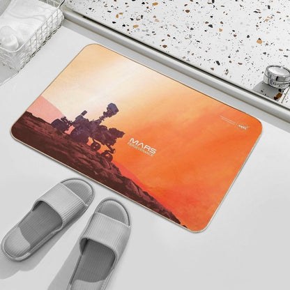 Mars Perseverance Rover V2  Eco-Friendly Bath Mat