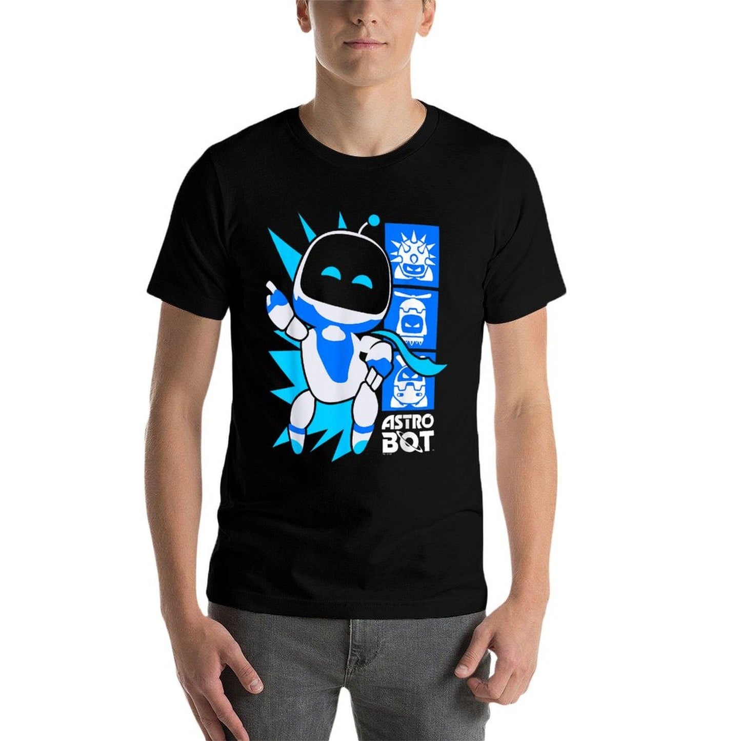 Astro Bot Rescue Mission Victory Pose Game  Odor-resistant T-Shirt