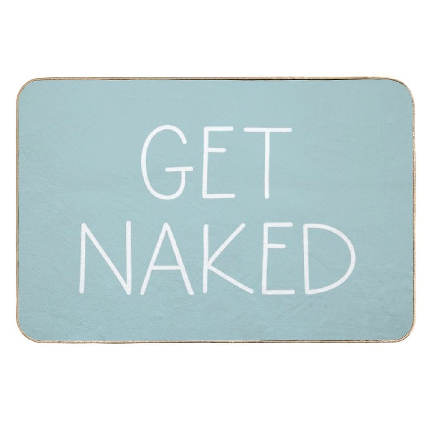 Get Naked Aqua  Versatile Bath Mat