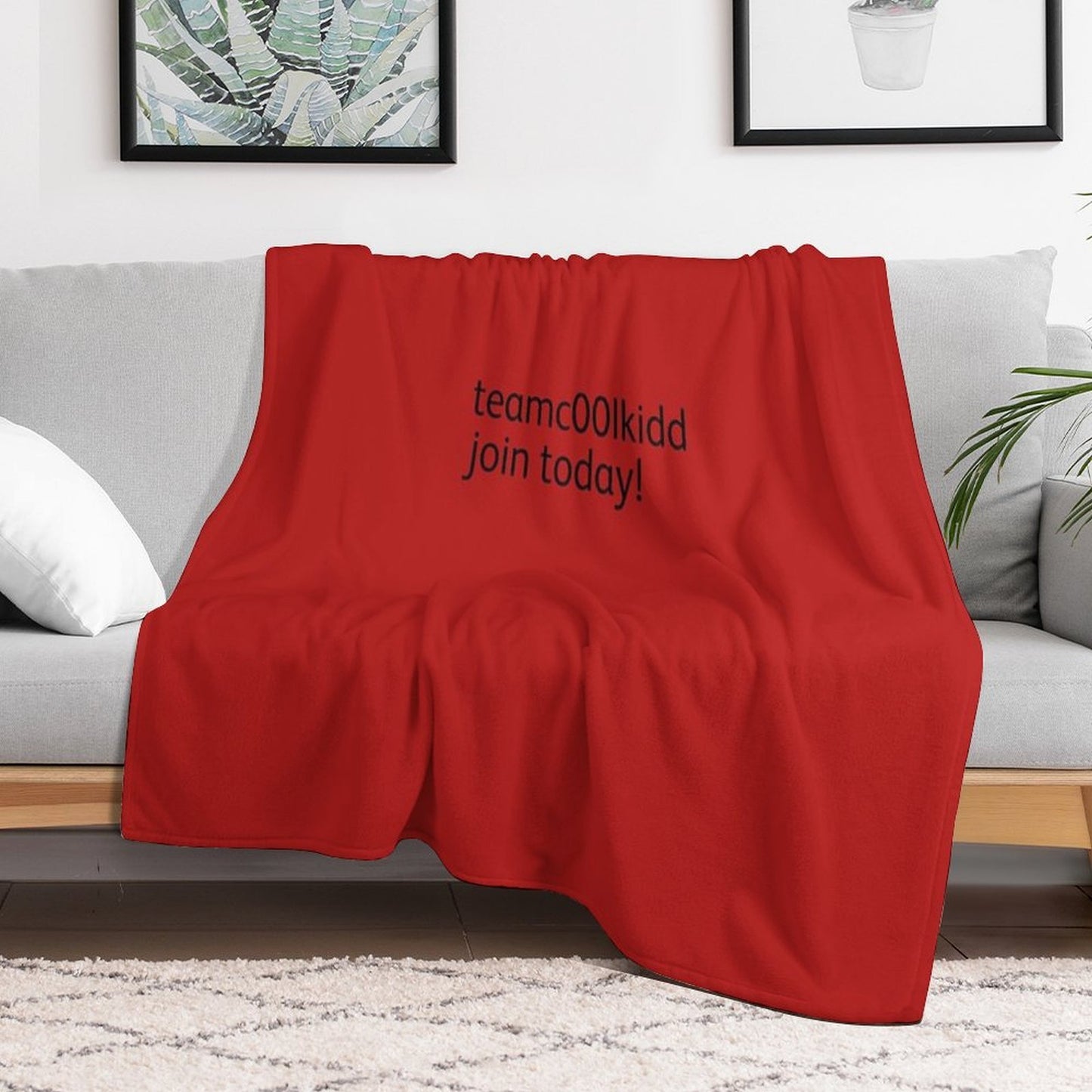 Team C00lkidd Join Today 2 Multi-functional Throw Blanket