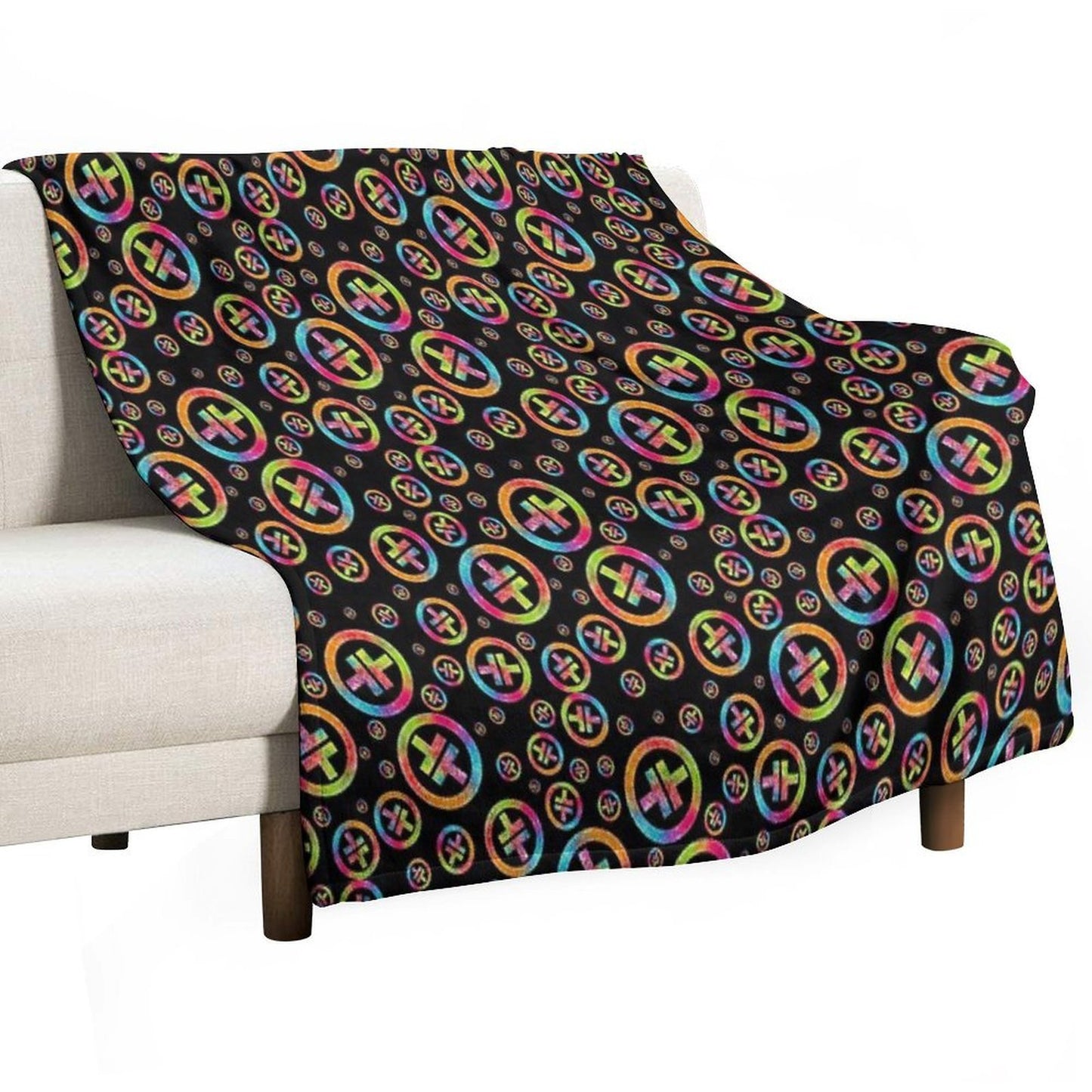 Take That Neon Symbol Premium Throw Blanket