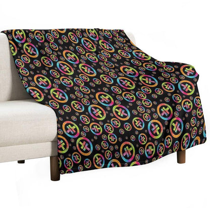 Take That Neon Symbol Premium Throw Blanket