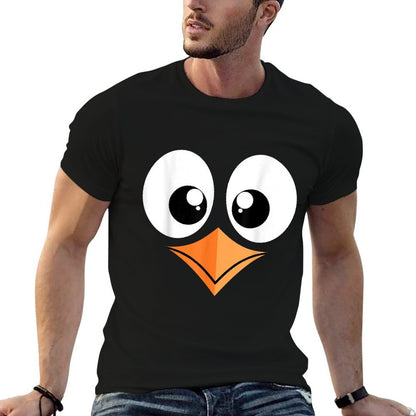 Blue, Bird Costume Face, Funny Bird Costume, Animal Costume  Rolled Sleeves T-Shirt