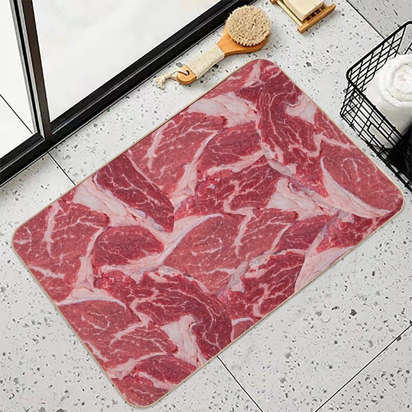 Meat  High-Traffic Bath Mat