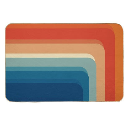 Retro Vintage Geometric  Multi-Purpose Bath Mat