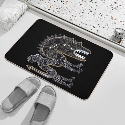 Decorative Surreal Dragon  Versatile Bath Mat